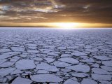 Sunset in the Antarctic Peninsula