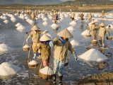 Nha Trang, Salt mines near Nha Trang City, Vietnam