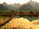 Striking scenery of Vietnam country side