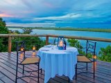 Chobe Game Lodge - Deck Dining 