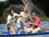 Fishing with the locals at Jicaro island Ecolodge