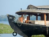 Boat House in the Kerala Back Water System 