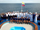 The Crew of the M/V Galapagos Legened