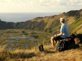 The Crater in Eeaster Island