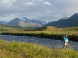 Fly Fishing at Deplar Farm, Northern Iceland