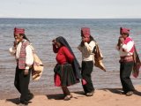 Titilaka Lodge and a group of local musicians