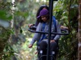 SkyBike adventure at the Mashpi Lodge, Ecuador