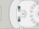 Sun Deck Floor Plan