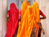 Women at the Fort of Agra, by SF Castiglione