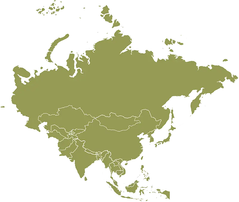 Map of Asia